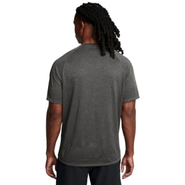 Camiseta Under Armour Tech 2.0 Masculina - Cinza Mescla