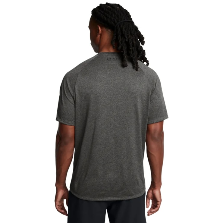 Camiseta Under Armour Tech 2.0 Masculina - Cinza Mescla