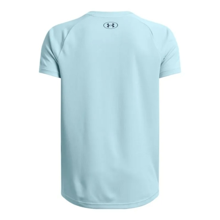 Camiseta Under Armour Tech Textured Infantil - Azul