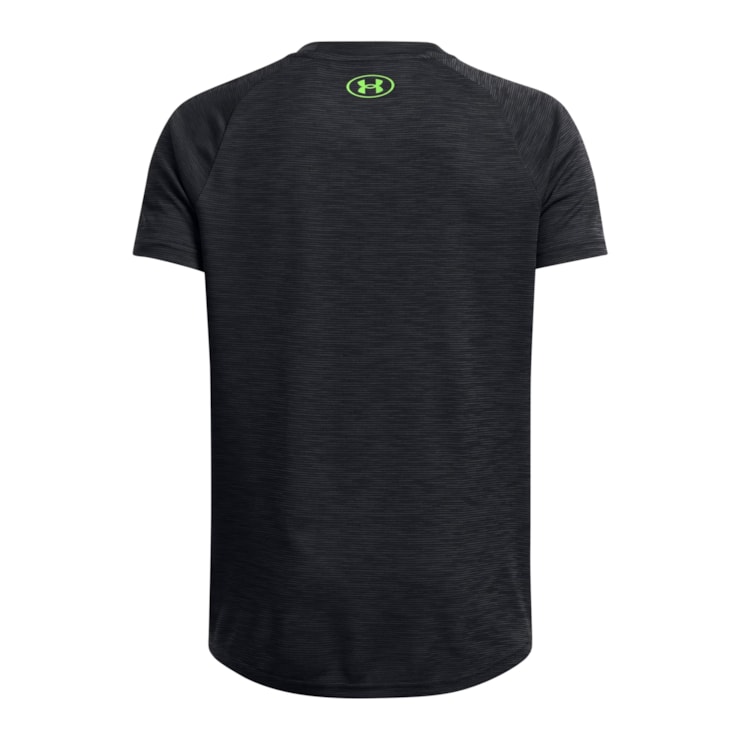 Camiseta Under Armour Tech Textured Infantil - Preta
