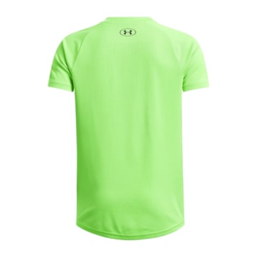 Camiseta Under Armour Tech Textured Infantil - Verde