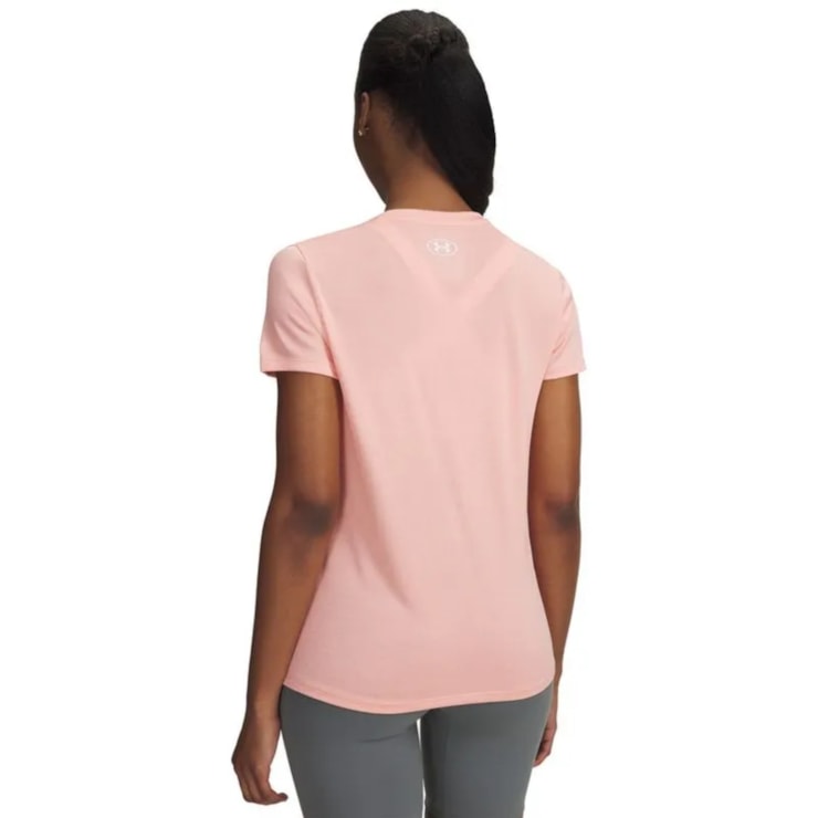 Camiseta Under Armour Tech Twist Feminina - Coral