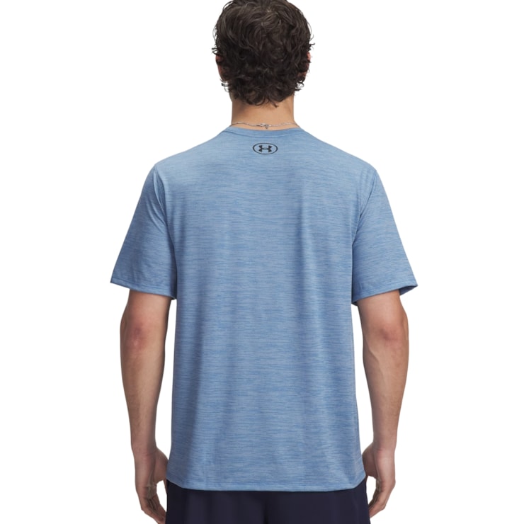 Camiseta Under Armour Tech Vent Masculina - Azul Mescla