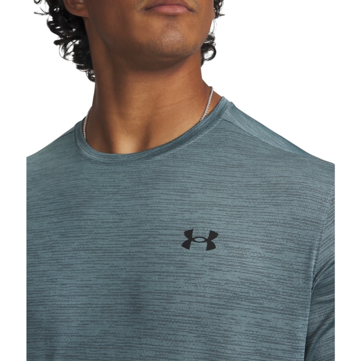 Camiseta Under Armour Tech Vent Masculina - Azul Mescla