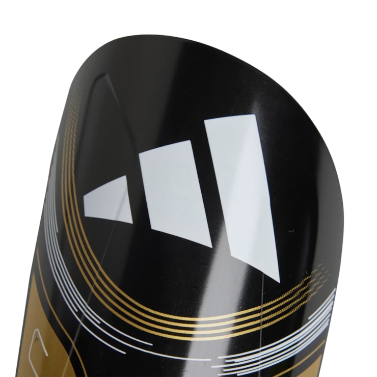 Caneleira Adidas Messi Club Unissex - Preta/Dourada