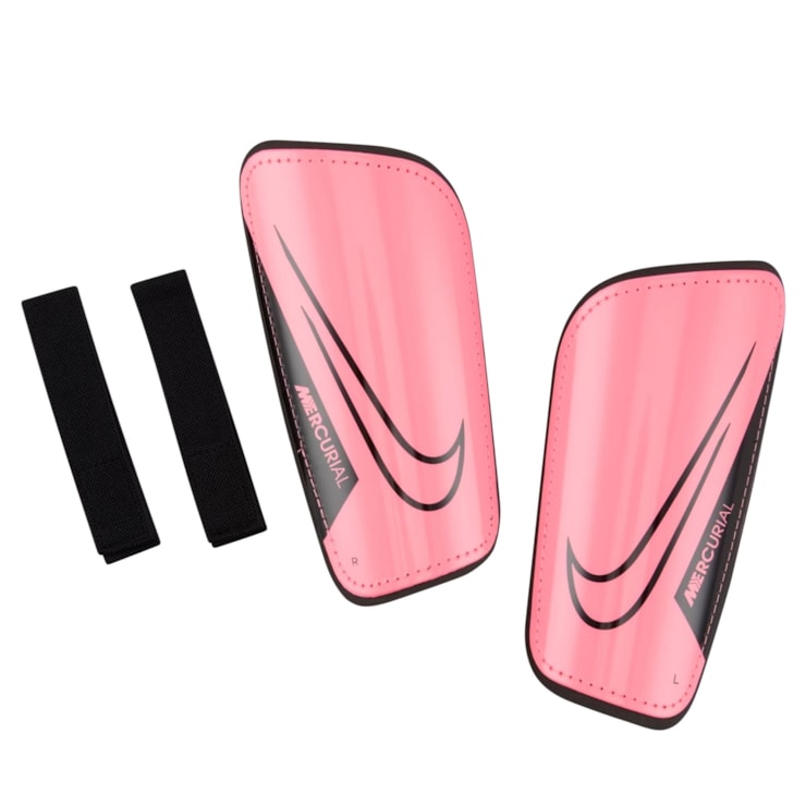 Caneleira Nike Mercurial Hardshell Unissex - Rosa