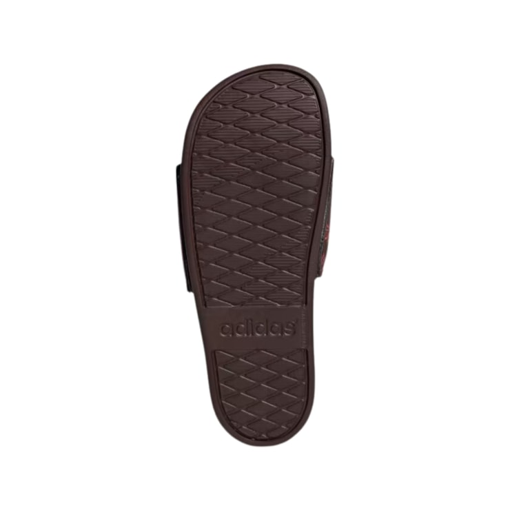 Chinelo Adidas Adilette Comfort Farm Feminina - Marrom