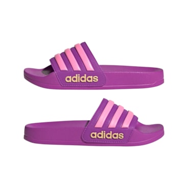 Chinelo Adidas Adilette Shower Infantil - Roxo