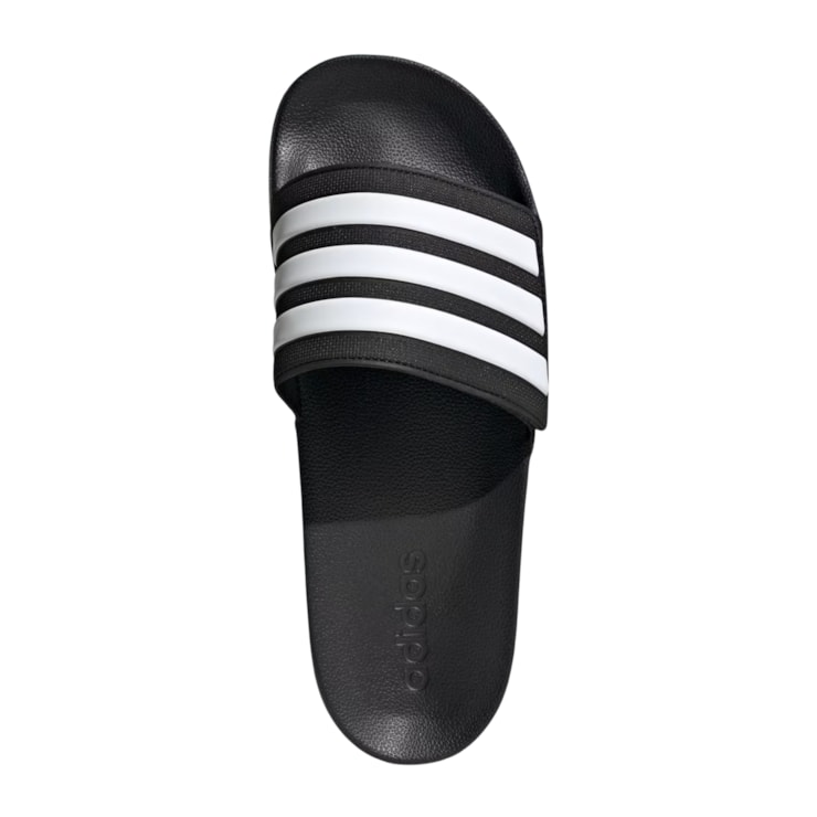 Chinelo Adidas Adilette Shower Velcro Unissex - Preto