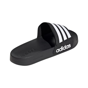 Chinelo Adidas Adilette Shower Velcro Unissex - Preto