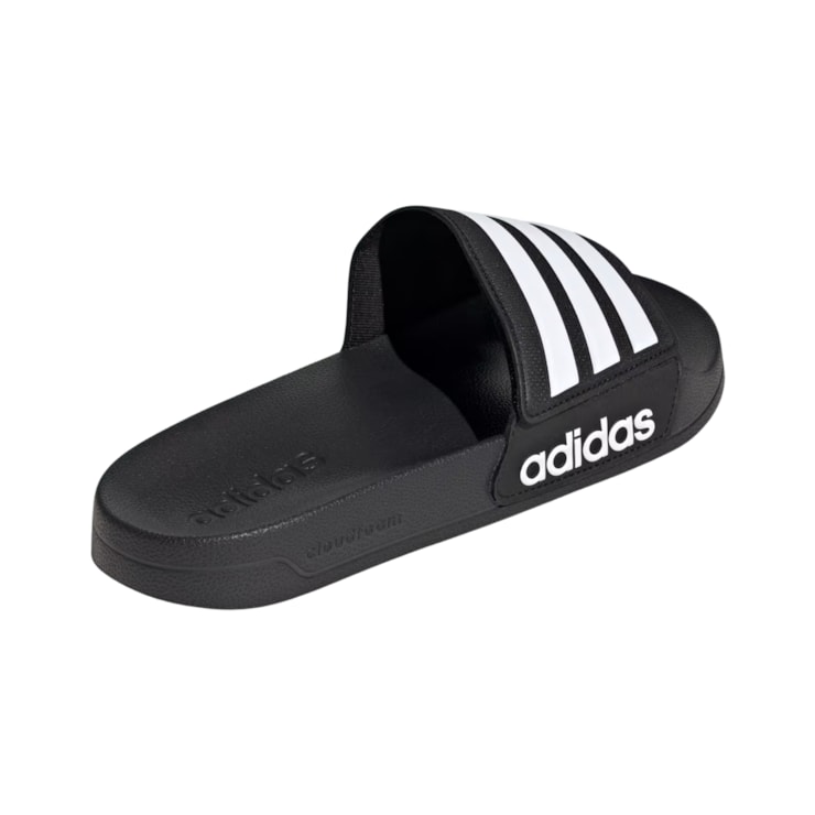 Chinelo Adidas Adilette Shower Velcro Unissex - Preto