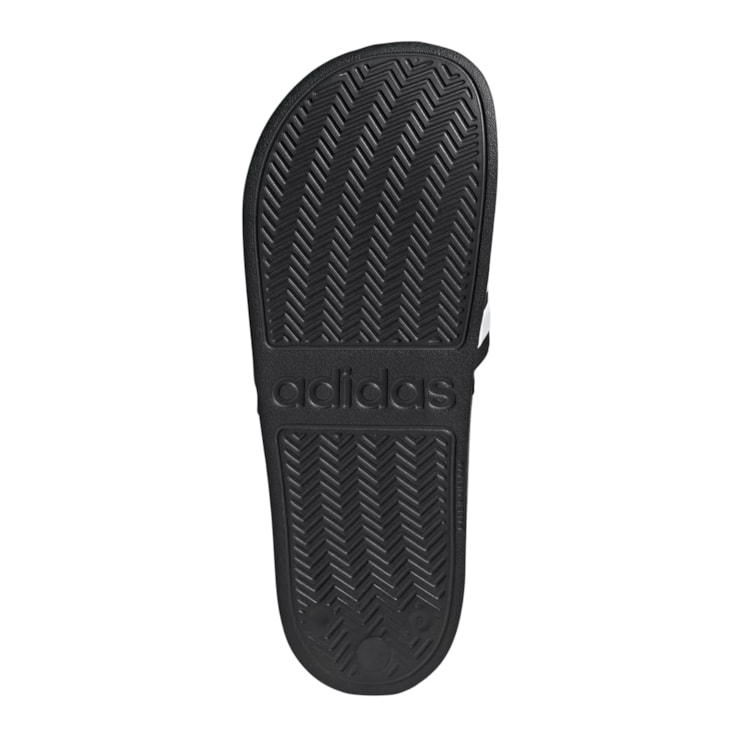 Chinelo Adidas Adilette Shower Velcro Unissex - Preto