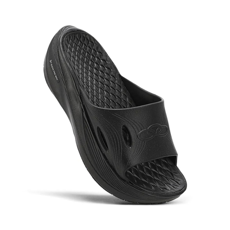 Chinelo Olympikus Pós Corre Unissex - Preto