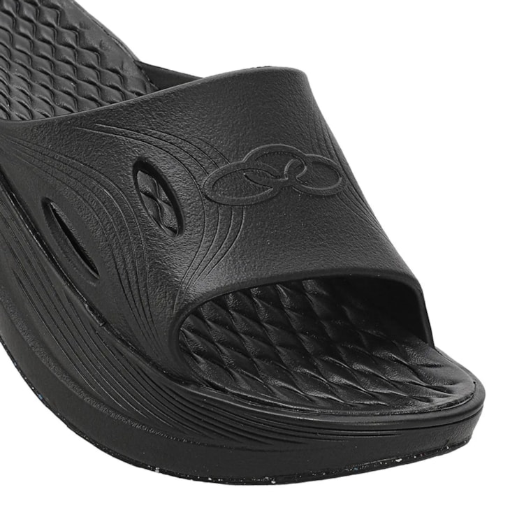 Chinelo Olympikus Pós Corre Unissex - Preto