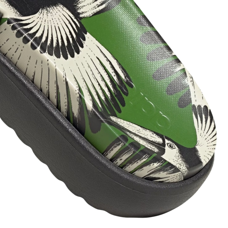 Chinelo Slide Adidas Platform Feminino - Verde