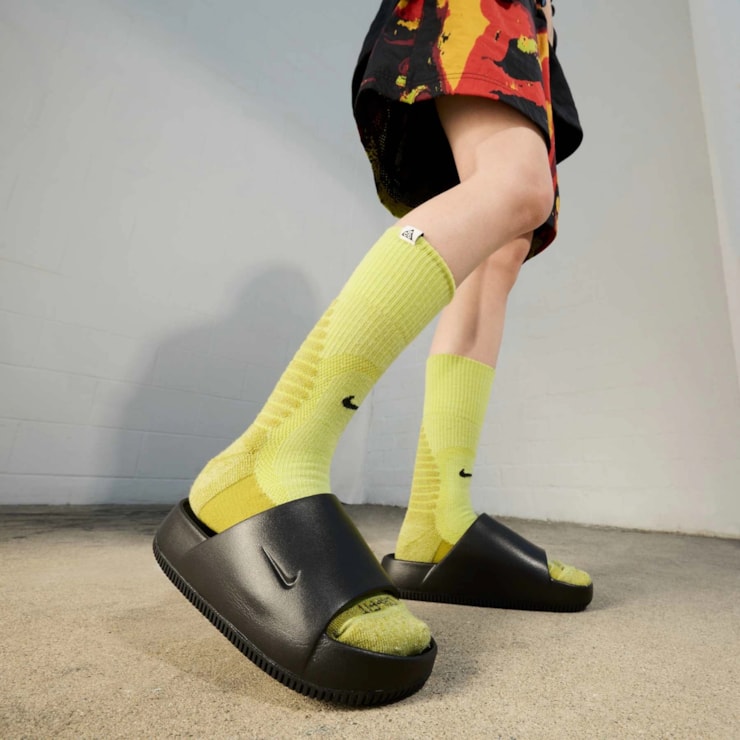 Chinelo Slide Nike Calm Feminino - Preto