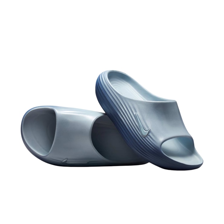 Chinelo Slide Nike Reactx Rejuven8 Feminino - Azul