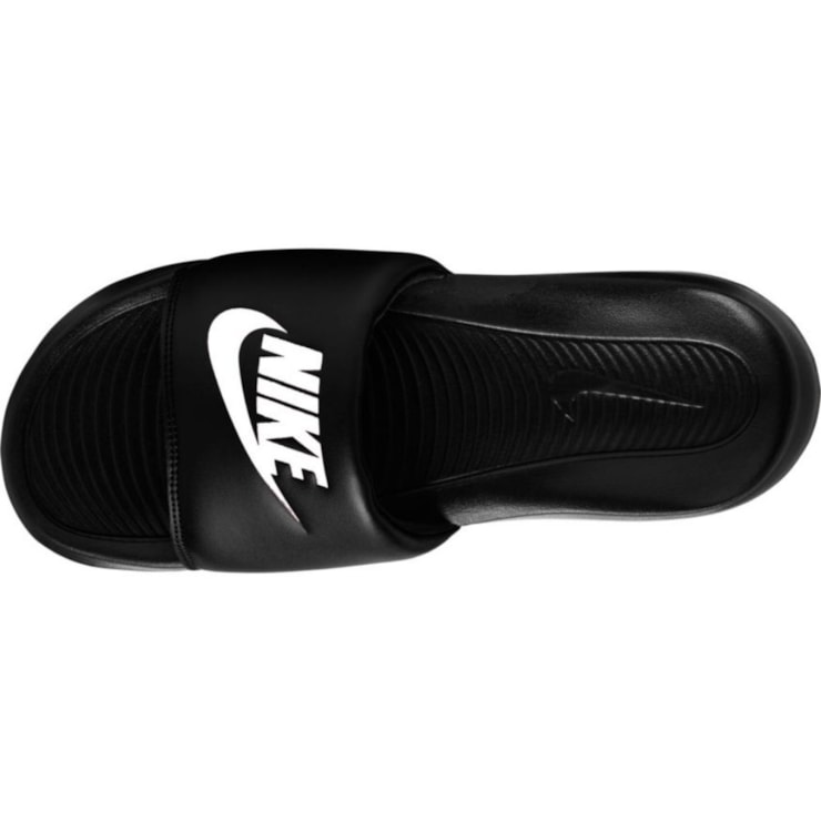 Chinelo Slide Nike Victori One Masculino - Preto/Branco