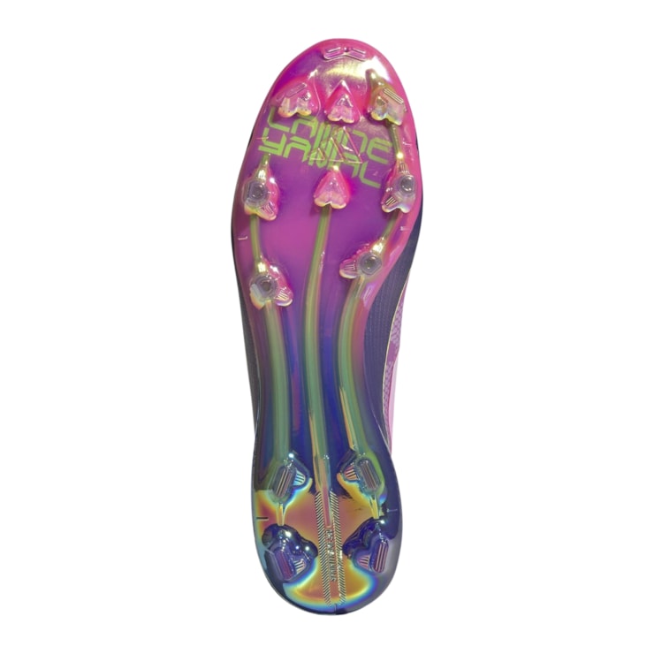 Chuteira Campo Adidas F50 Elite Lamine Yamal Fg Unissex - Roxa/Rosa