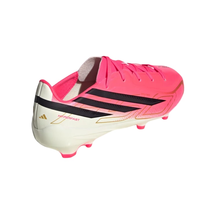 Chuteira Campo Adidas F50 Hyperfast League Infantil - Rosa