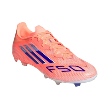 Chuteira Campo Adidas F50 League Fg Mg Unissex - Laranja