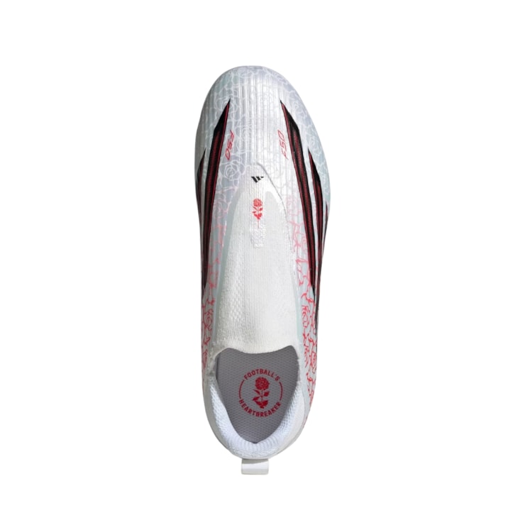 Chuteira Campo Adidas F50 League Ly Infantil - Branca