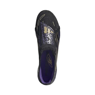 Chuteira Campo Adidas Predator Elite Kaká Unissex - Preta/Roxa
