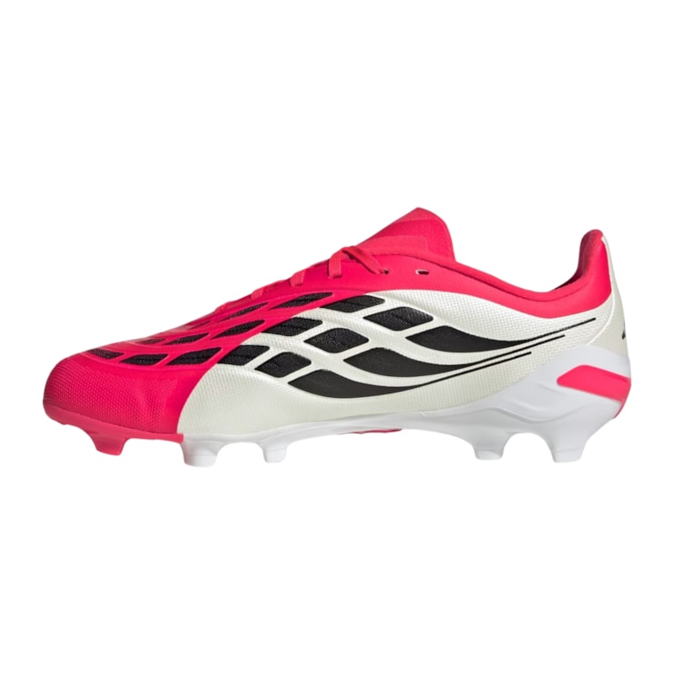 Chuteira Campo Adidas Predator League FG Infantil - Vermelha