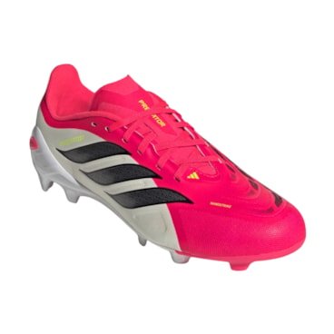 Chuteira Campo Adidas Predator League FG Infantil - Vermelha