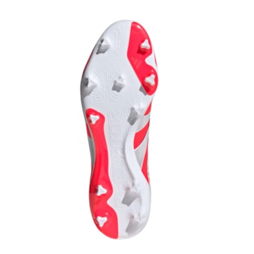 Chuteira Campo Adidas Predator League Firm/Multi-Ground Masculina - Vermelha