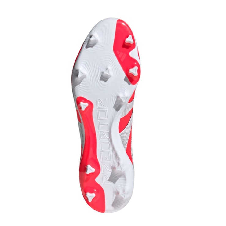 Chuteira Campo Adidas Predator League Firm/Multi-Ground Masculina - Vermelha