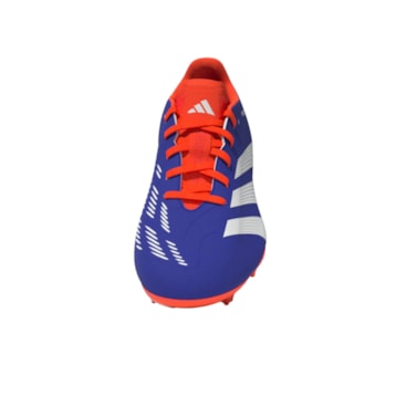 Chuteira Campo Adidas Predator League Infantil - Azul/Vermelha
