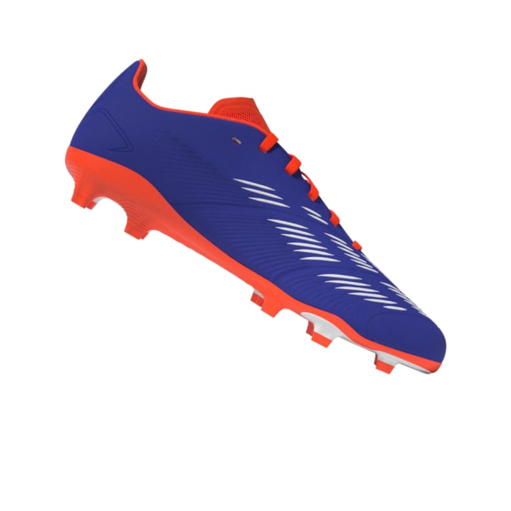 Chuteira Campo Adidas Predator League Infantil - Azul/Vermelha