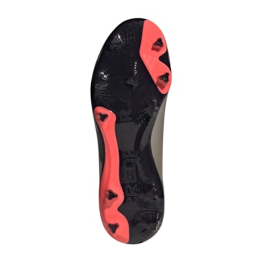 Chuteira Campo Adidas Predator League Low Infantil - Cinza Metálica