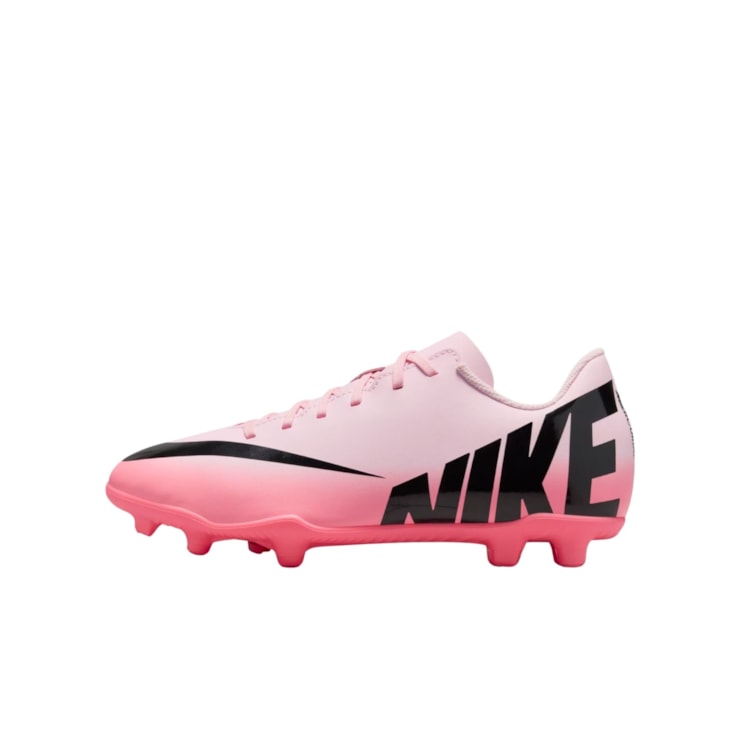 Chuteira Campo Nike Mercurial Vapor 15 Club Infantil - Rosa