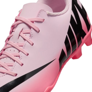 Chuteira Campo Nike Mercurial Vapor 15 Club Infantil - Rosa