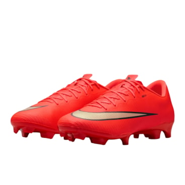 Chuteira Campo Nike Mercurial Vapor 17 Academy Masculina - Vermelha