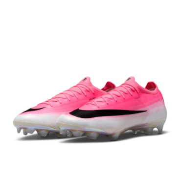 Chuteira Campo Nike Mercurial Vapor 17 Elite Masculina - Rosa