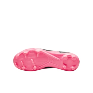 Chuteira Campo Nike Mercurial Zoom Superfly 9 Academy Infantil - Rosa