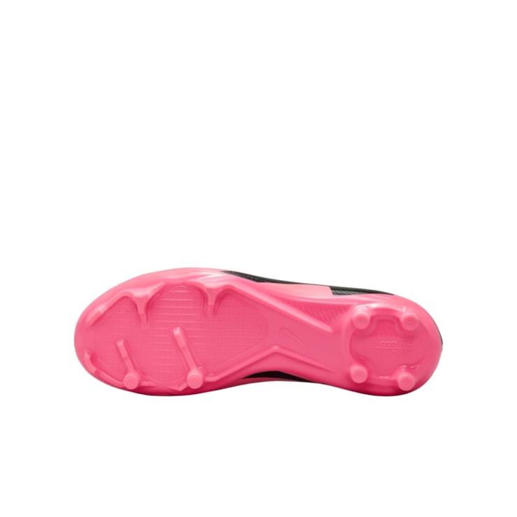 Chuteira Campo Nike Mercurial Zoom Vapor 15 Academy Infantil - Rosa