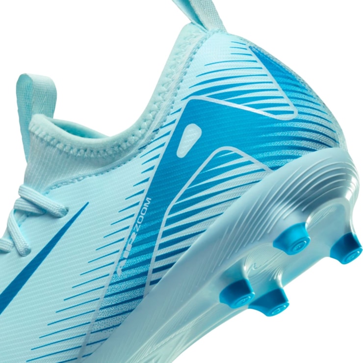 Chuteira Campo Nike Mercurial Zoom Vapor 16 Academy Infantil - Azul
