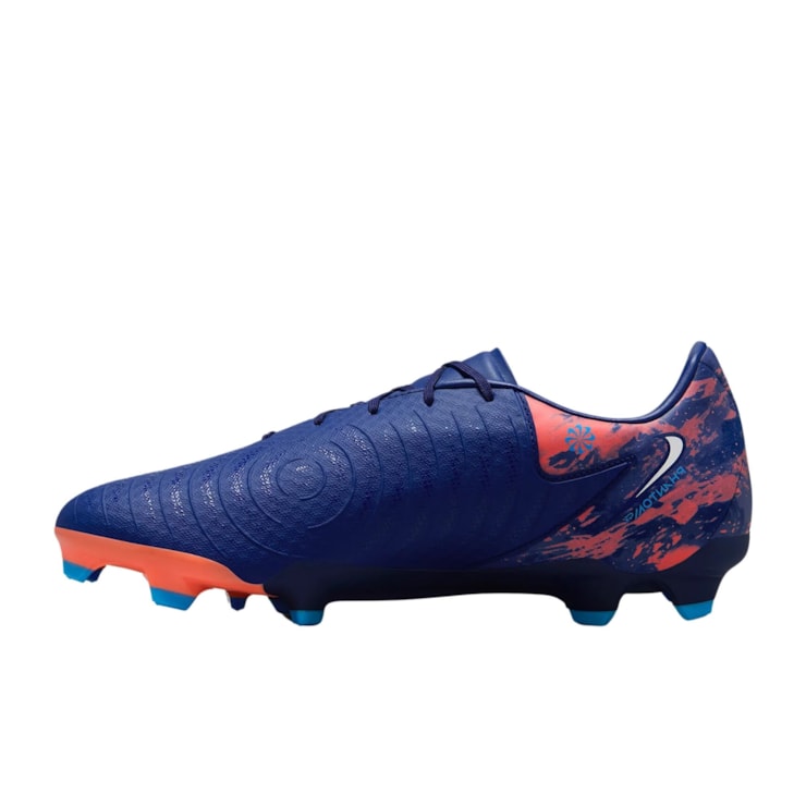 Chuteira Campo Nike Phantom Gx II Academy Erling Haaland Masculina - Azul
