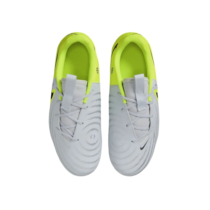 Chuteira Campo Nike Phantom Gx Ii Academy Infantil - Branca/Verde
