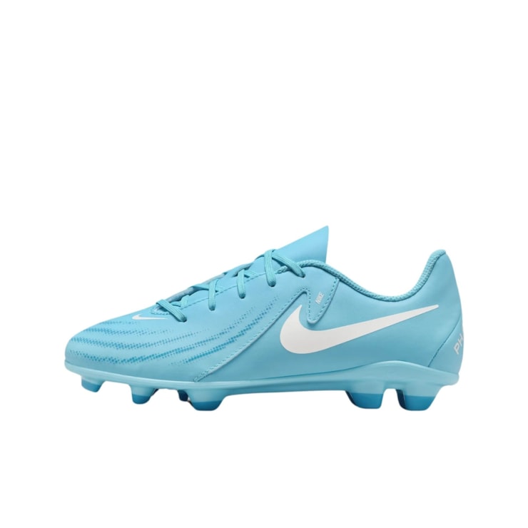 Chuteira Campo Nike Phantom Gx II Club Infantil - Azul