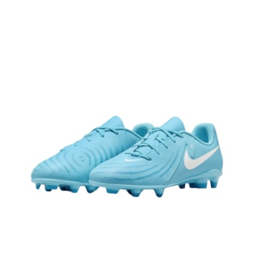 Chuteira Campo Nike Phantom Gx II Club Infantil - Azul