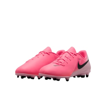 Chuteira Campo Nike Phantom GX II Club Infantil - Rosa