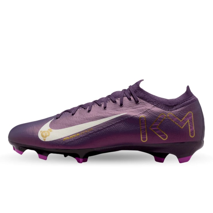 Chuteira Campo Nike Vapor 16 Pro Kylian Mbappé Masculina - Roxa