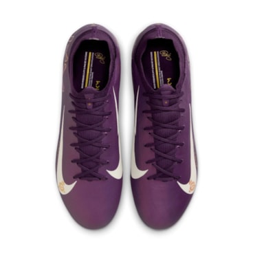 Chuteira Campo Nike Vapor 16 Pro Kylian Mbappé Masculina - Roxa