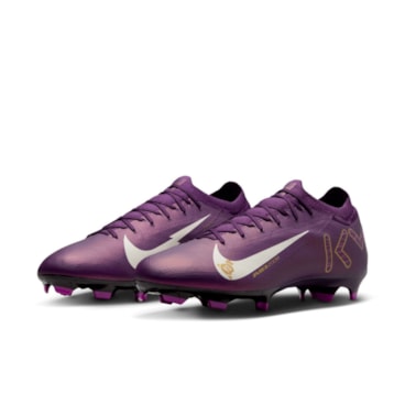 Chuteira Campo Nike Vapor 16 Pro Kylian Mbappé Masculina - Roxa