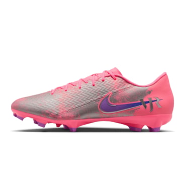 Chuteira Campo Nike Vini Jr Zoom Vapor 16 Academy Masculina - Rosa